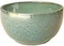 Round 32x16cm Ceramic Indoor Pots , Decorative Ceramic Pots For Indoor Plants